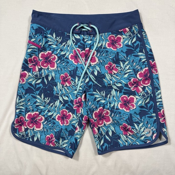 Vineyard Vines Other - Vineyard Vines Mens Ocean‎ Floral Print Boardshorts Swim Trunks Size 28
